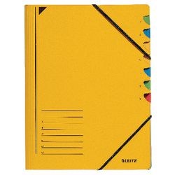 Dossier de tri leitz carton jaune A4
