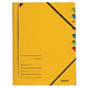 Dossier de tri leitz carton jaune A4
