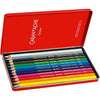 Crayons aquarelle Caran dache caran d'ache supracolor ii, l : 17 cm, mine 3,8 mm, différentes couleurs, 12 pièces 1 boîte