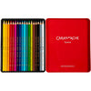 Crayons aquarelle Caran dache caran d'ache supracolor ii, l : 17 cm, mine 3,8 mm, différentes couleurs, 18 pièces 1 boîte
