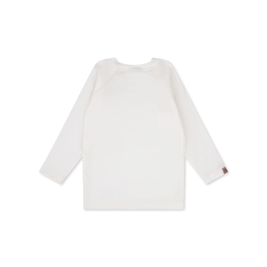 Tons purs | Chemise de natation UV blanche à manches longues