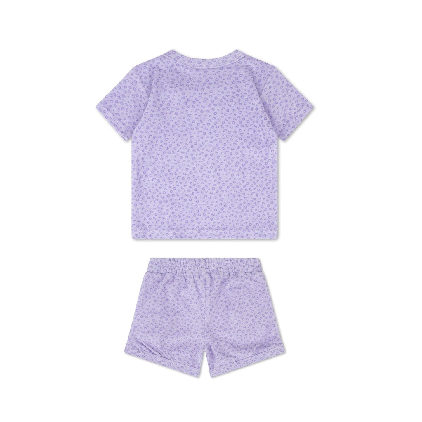 Léopard | Lila Girls Set Strand - Terry