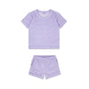 Léopard | Lila Girls Set Strand - Terry
