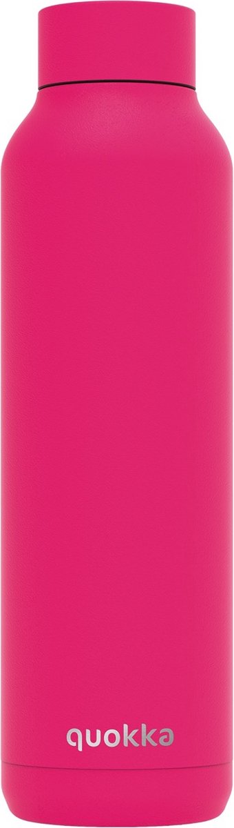 Quokka gourde en acier inoxydable solide rose framboise 630 ml