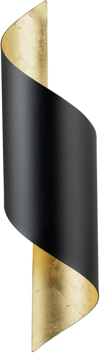 Applique Eglo jabaloyas - 1 lumière - e27 - 63cm - or noir