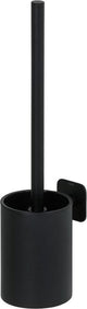 Col Tigre - brosse WC avec support - brosse WC - autocollante - sans perçage - noir