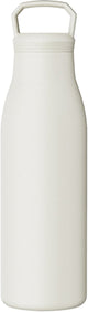 Bouteille thermos kozie sans marque sans marque 500 ml – acier inoxydable – isolation à double paroi – beige crème – gourde étanche