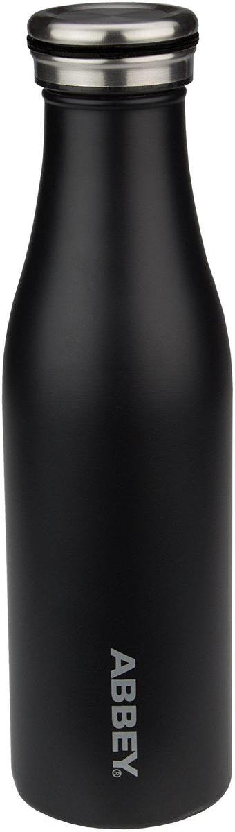 Gourde Abbey à double paroi - victoria - 0,45 l - argent noir - 0,45 l