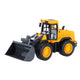 Bulldozer à roues rapides avec lumière et son et friction