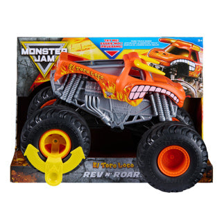 Monster Jam - El Toro Loco Rev 'n Roar Monster Truck - 1:15 - avec son - véhicules jouets