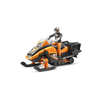 Bruder Bworld Snowmobile avec pilote et accessoires