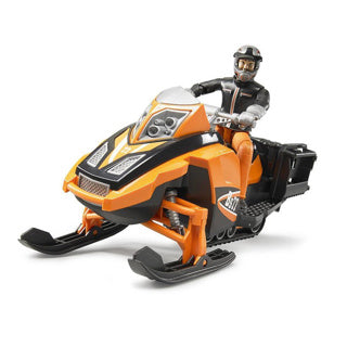 Bruder Bworld Snowmobile avec pilote et accessoires