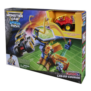 Cours intensif de jouet Monster Jam Spin Master avec Monster Truck 1:64.