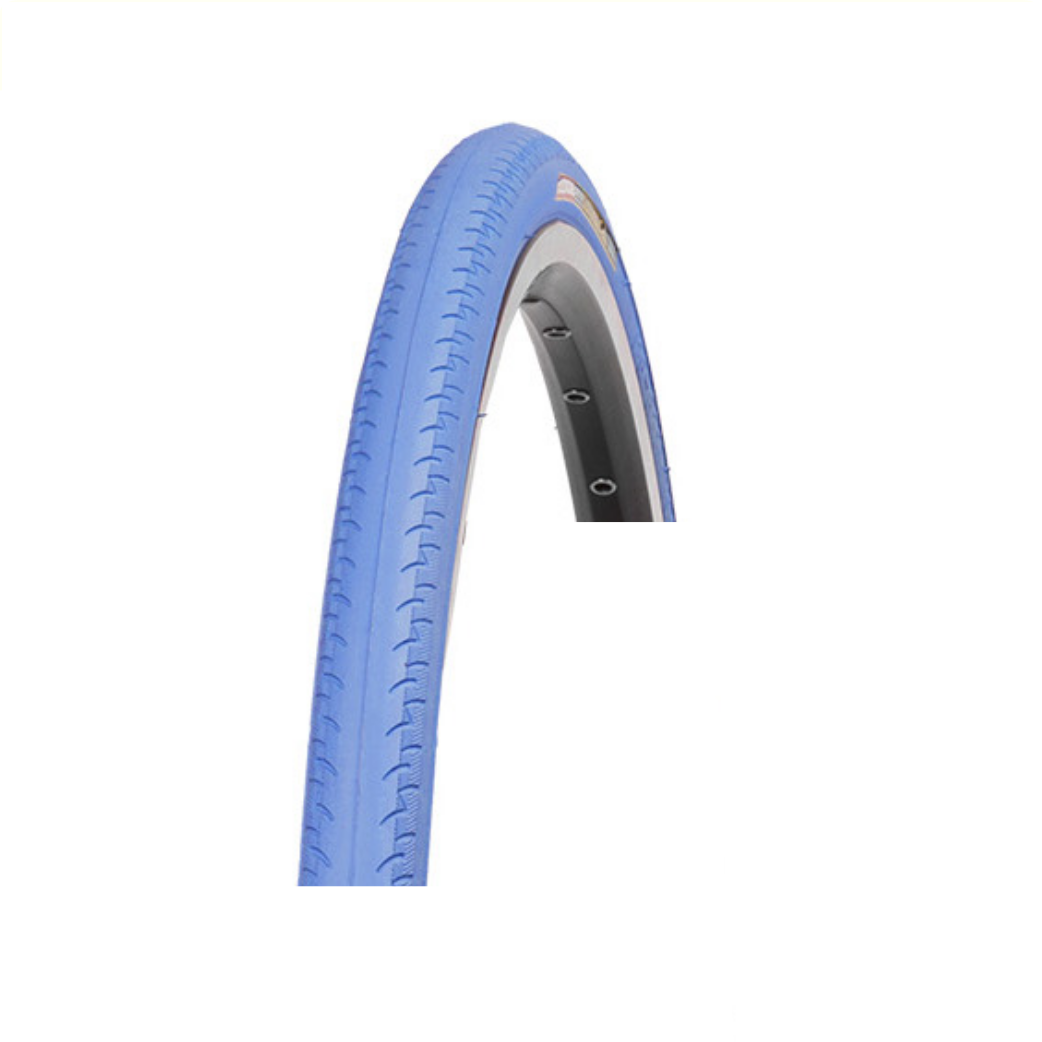 Tire de race de vitesse fixe, bleu sans réflexion, 28x1.00, Ertro 26-622