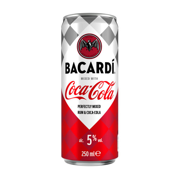 Bacardi coca cola canette 25cl