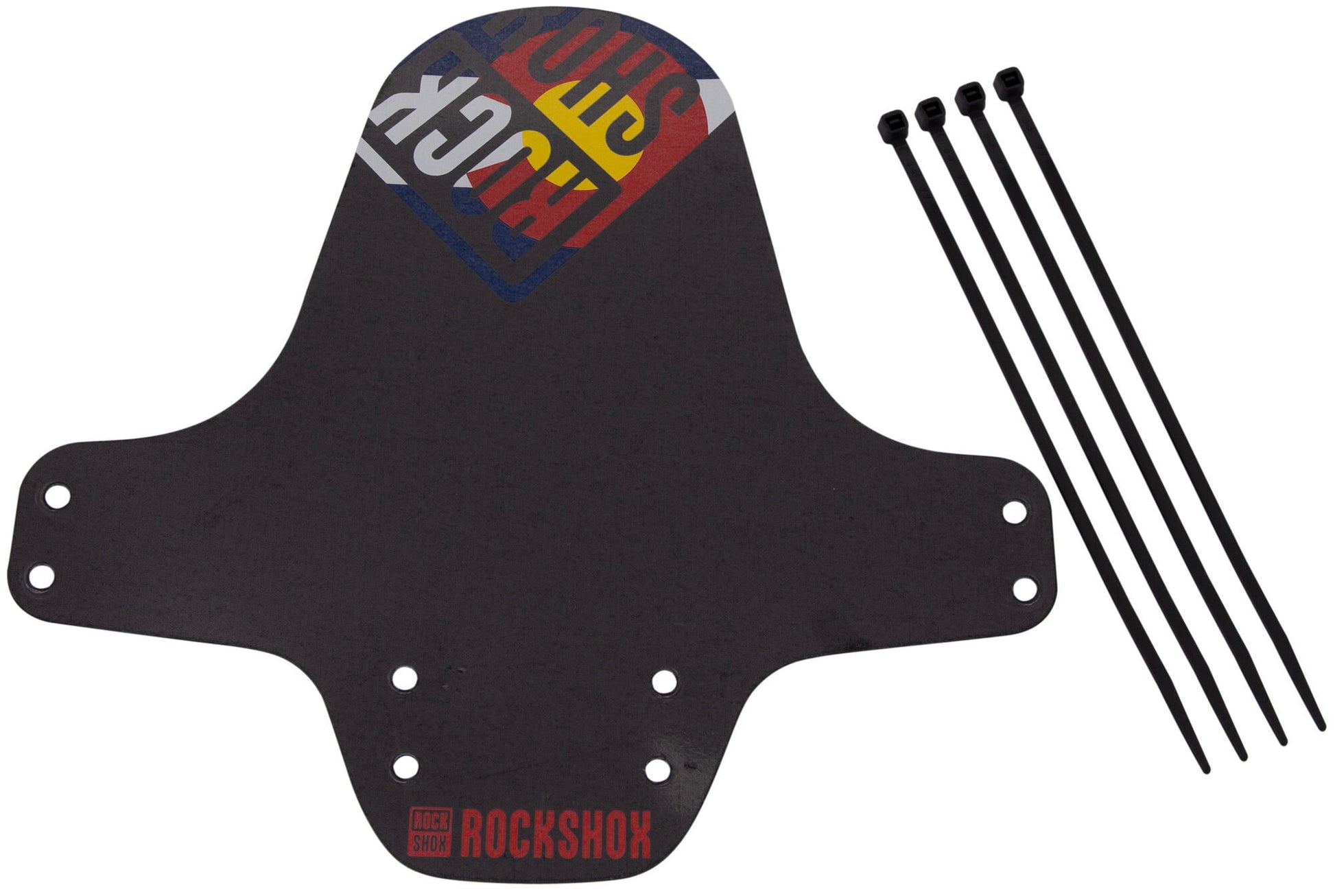 Rockshox Clip-on Fender RS ​​Black Colorado Flag
