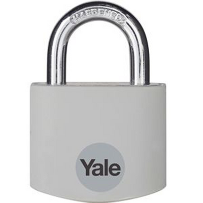 Yale 1065219 - cadenas aluminium 32mm gris 1er standard sécurité | 6 pièces
