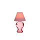 Bougie chauffe-plat en verre Ideas 4 seasons rose doux h16cm