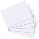 Fiches herlitz a6 blanches