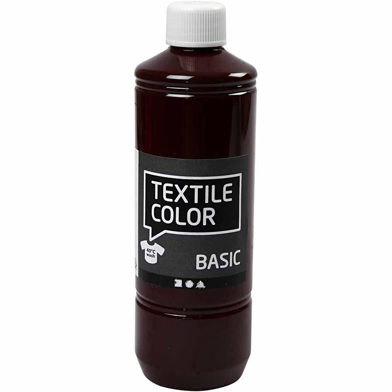 Couleur textile Creativ company, aubergine, 500 ml 1 bouteille