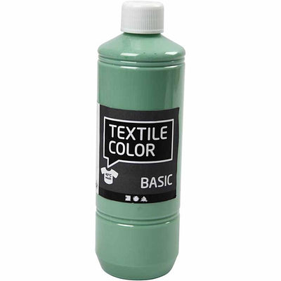 Creativ Company Textile Color Paint Zeegroen, 500 ml