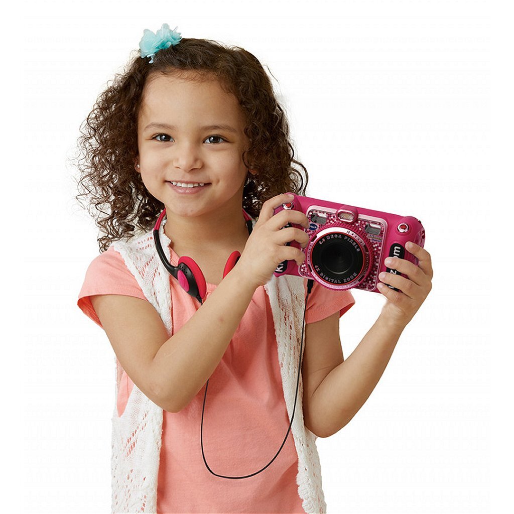 Vtech Kidizoom duo dx pour enfants caméra rose 4 pièces