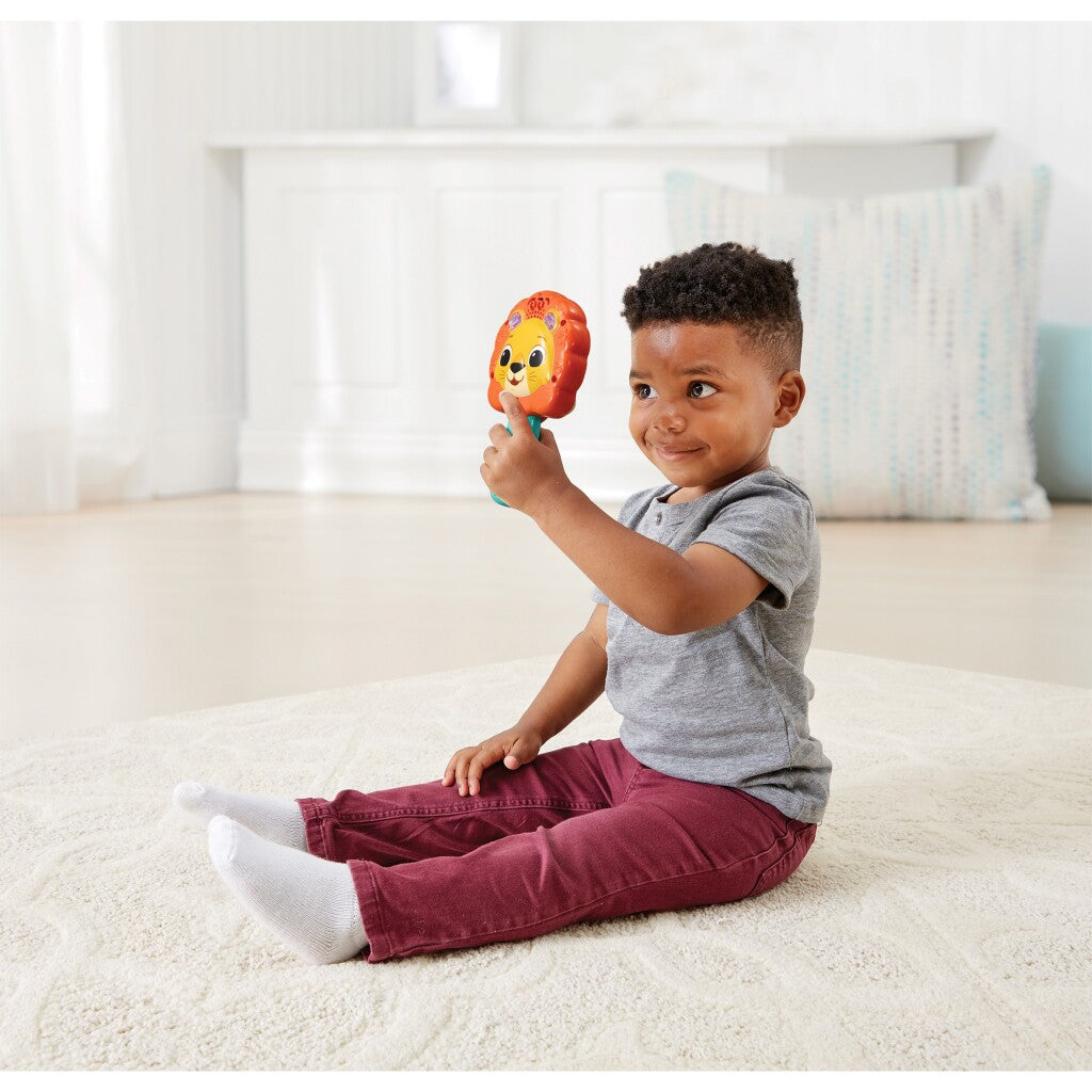 Vtech bébé kiekeboe lion + lumière et son