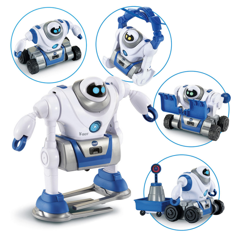 Vtech v-bot mon robot 5 en 1
