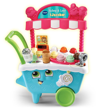 Vtech Ice Cream Scoop Leather Junior Blue Pink 26 pièces