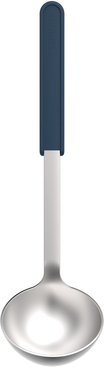 Mepal cuillère à soupe inox chef it - 32 cm - cuillère de service - tient confortablement dans la main - passe au lave-vaisselle - ustensiles de cuisine - marine