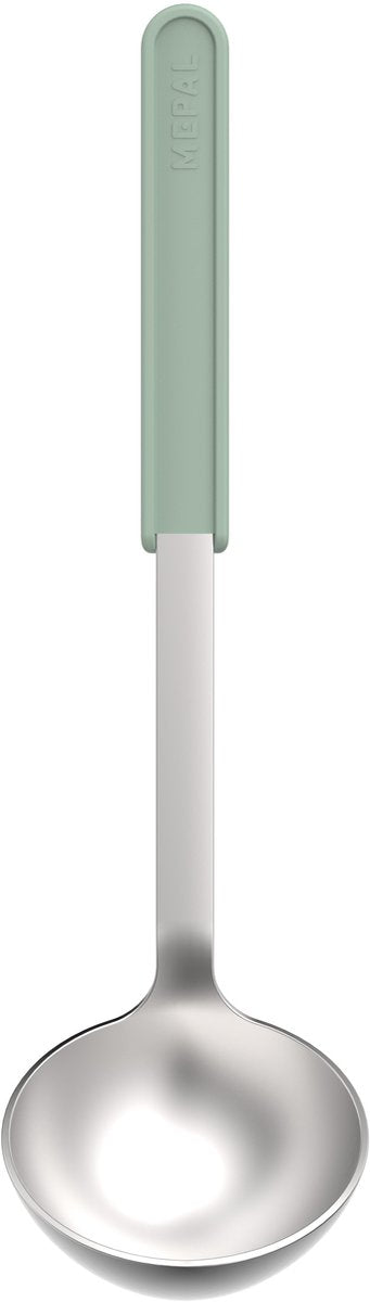 Mepal cuillère à soupe inox chef it - 32 cm - cuillère de service - tient confortablement dans la main - passe au lave-vaisselle - ustensiles de cuisine - sauge nordique