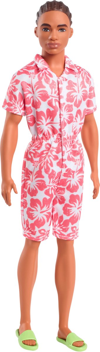 Barbie fashionista hawain ken poupée rose enfants