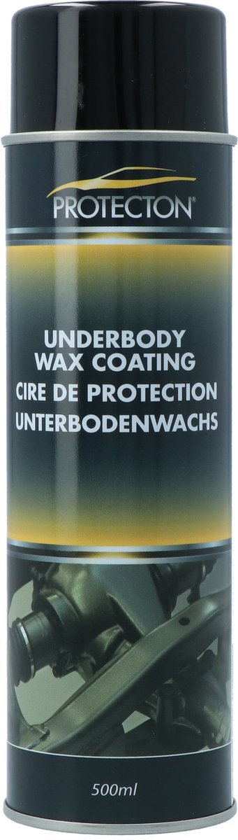 Revêtement de cire pour soubassement Protecton - agent de protection antirouille - à base de cire - pour métaux traités et non traités - excellent effet anticorrosion - 500 ml
