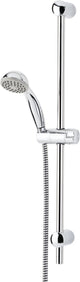 Ensemble de douche Tiger Como - pomme de douche ø 6,5 cm - jet généreux - chrome