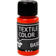 Creativ Company Textile Couleur semi-couverture de peinture textile orange, 50 ml