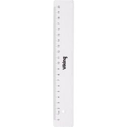 Règle transparente en plastique 20cm