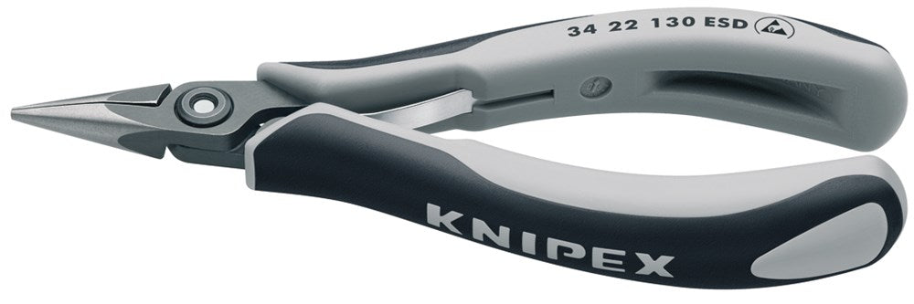 Pince de préhension pour électronique de précision Knipex, mâchoires semi-circulaires ESD