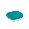 Plat de conservation en Pyrex 350ml 14x12x4cm
