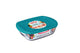 Plat de conservation en Pyrex 400ml 17x10x5c