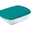 Plat de conservation en Pyrex 400ml 17x10x5c