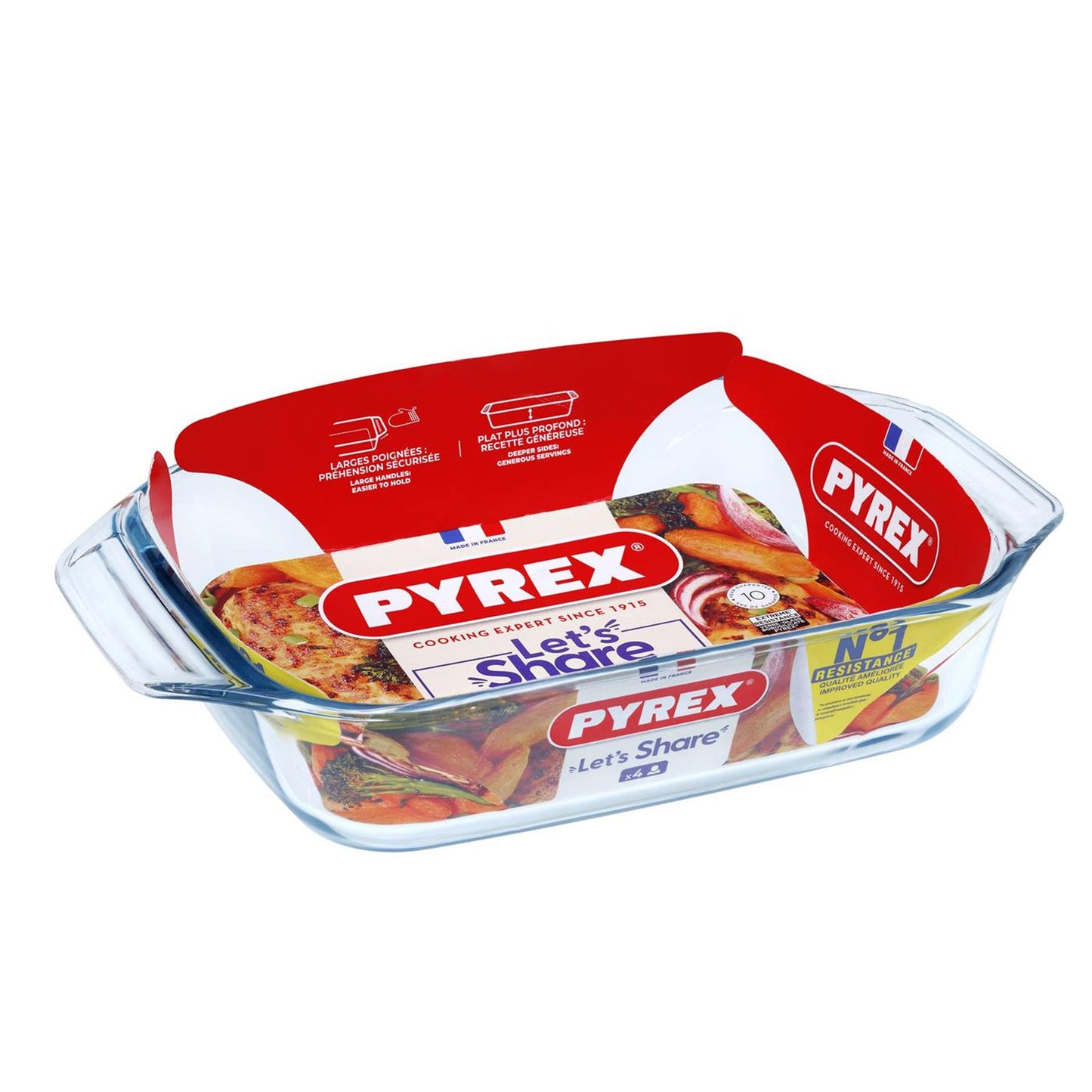 Pyrex Irresistible Baking Dish Rectangle 2,2 litres 31x20 cm
