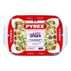 Plat à four en Pyrex 39x25cm verre 3,8l