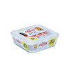 Bol en pyrex avec couvercle 2l 20x22cm