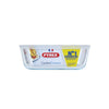Bol en pyrex avec couvercle 2l 20x22cm