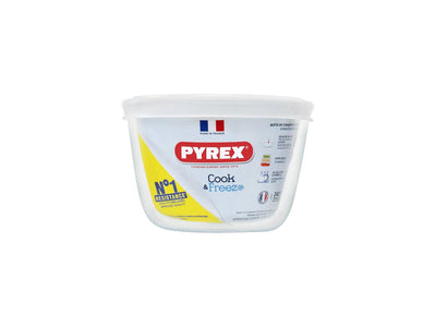 Pyrex Cook Freeze Scale d'environ 0,6 L 12 cm avec le couvercle alimentaire
