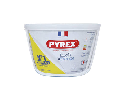 Pyrex Cook Freeze Scale d'environ 1,6 L 16 cm avec un couvercle alimentaire