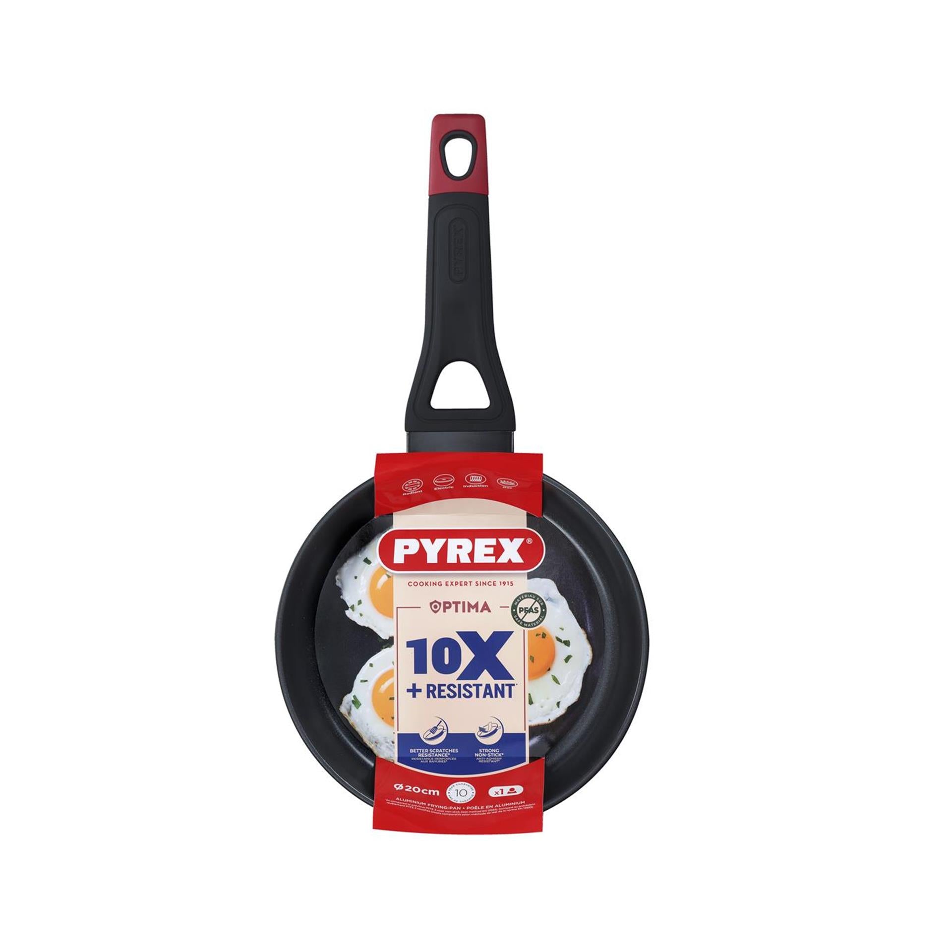Poêle Pyrex optima+ 20cm
