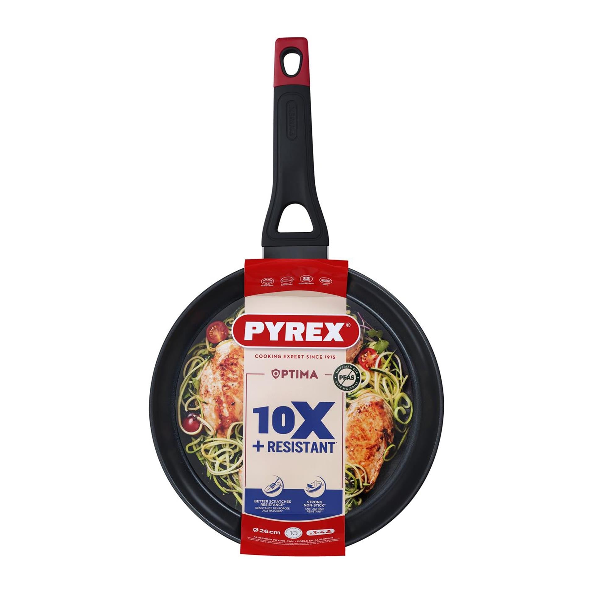 Poêle Pyrex optima+ 26cm