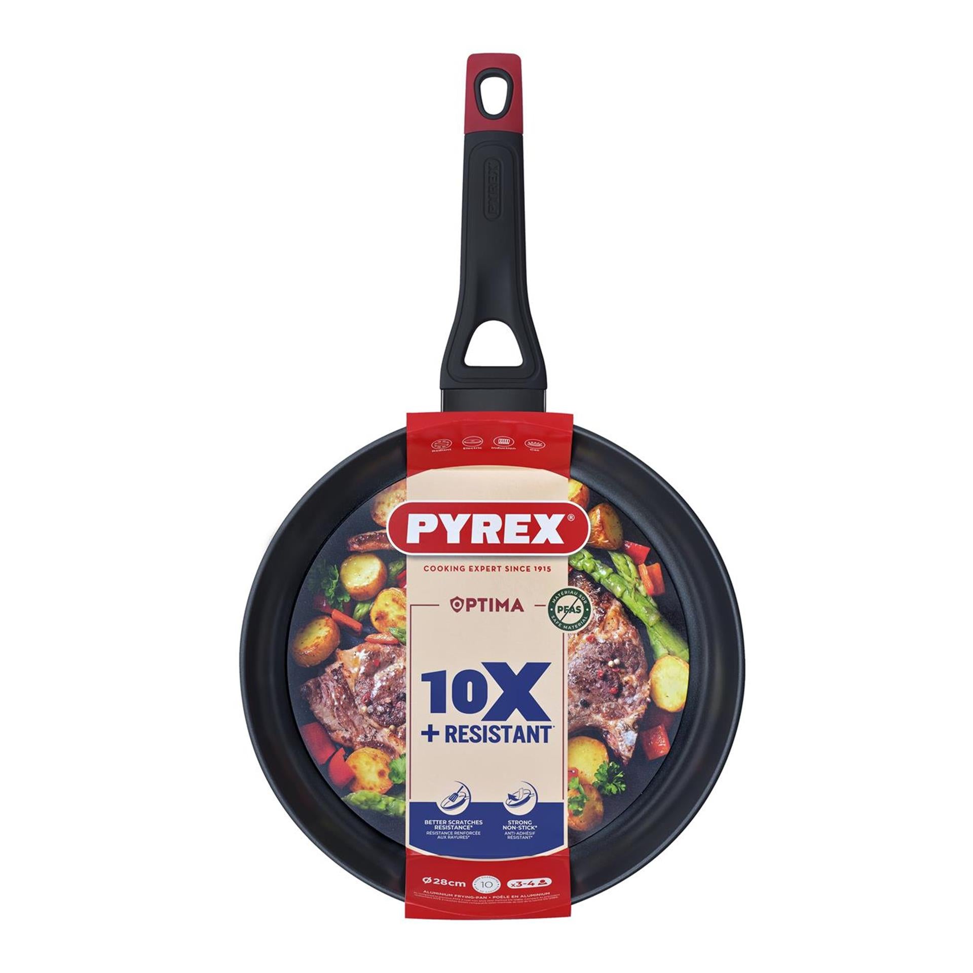 Poêle Pyrex optima+ 28cm