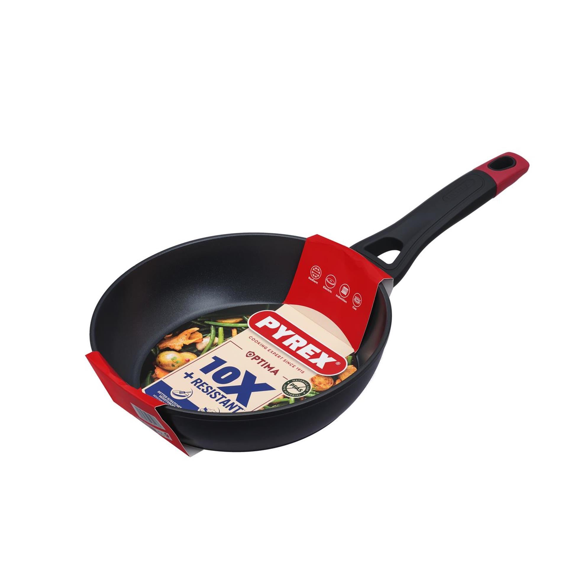 Poêle Pyrex optima+ ø24cm